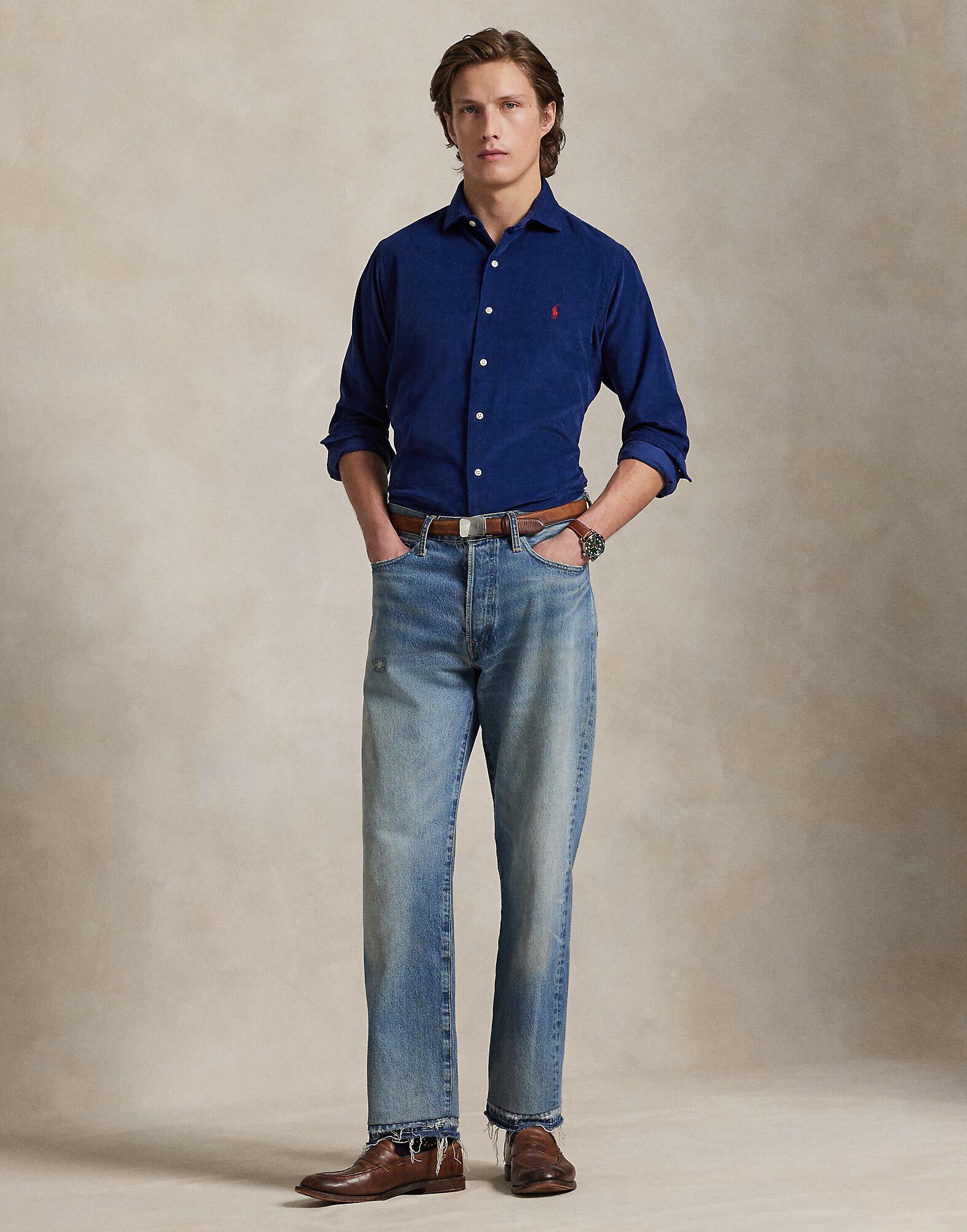 Custom Fit Corduroy Shirt