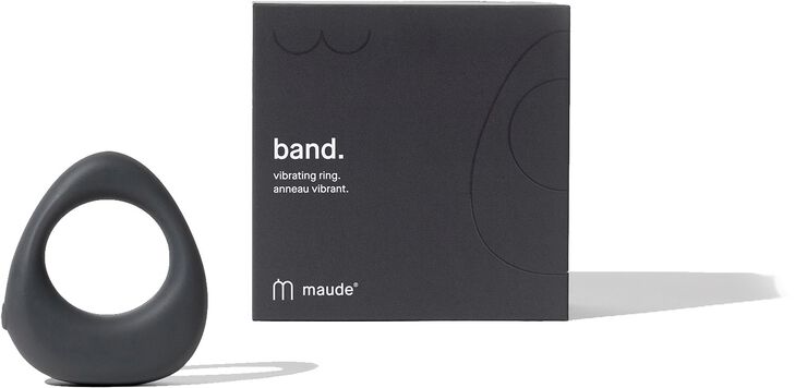 MAUDE Maude - Band Vibrating Ring - Charcoal | Magasin.no MAUDE Maude - Band Vibrating Ring - Charcoal | Magasin.no