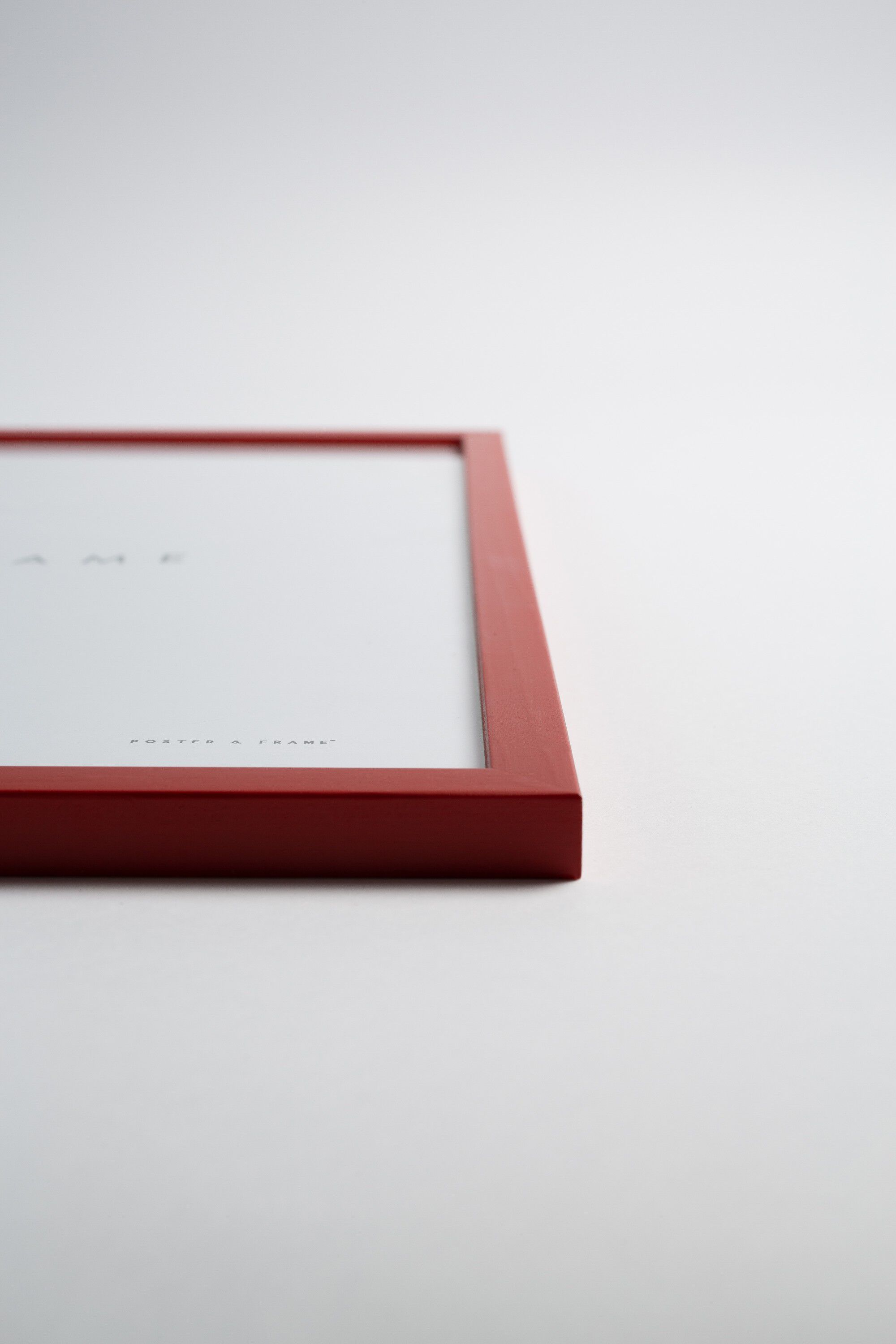 Poster&Frame - Red wood 50x70cm