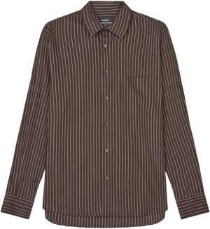 Cotton Flannel Stripe Sune Shirt