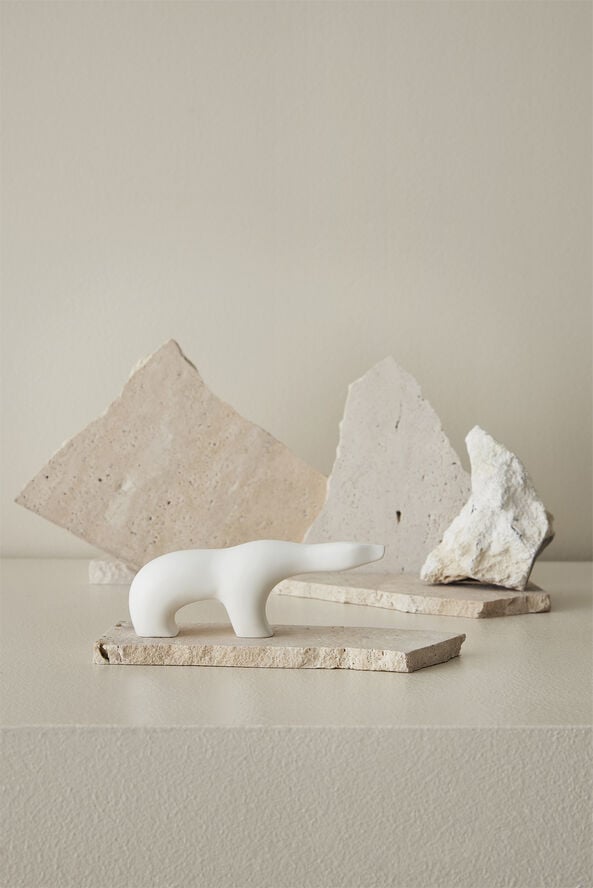 Isbjørneungen, hvid