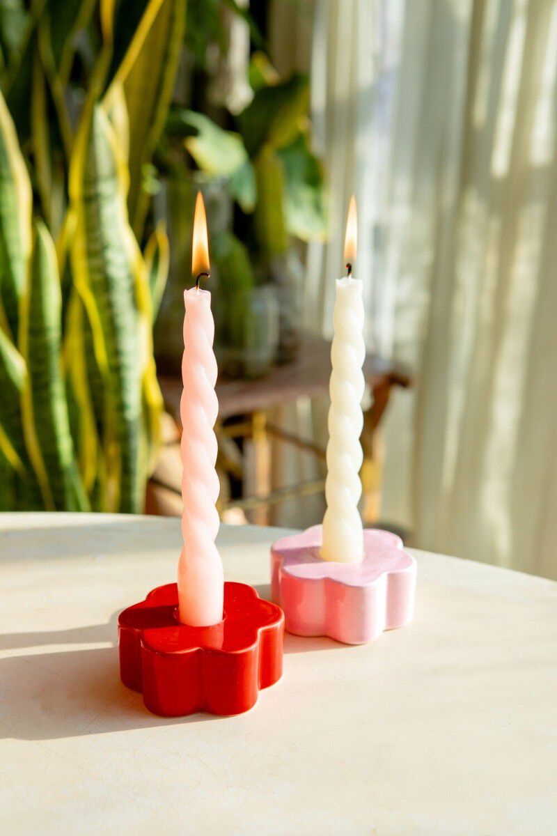 Lysestage - Daisy - Red
