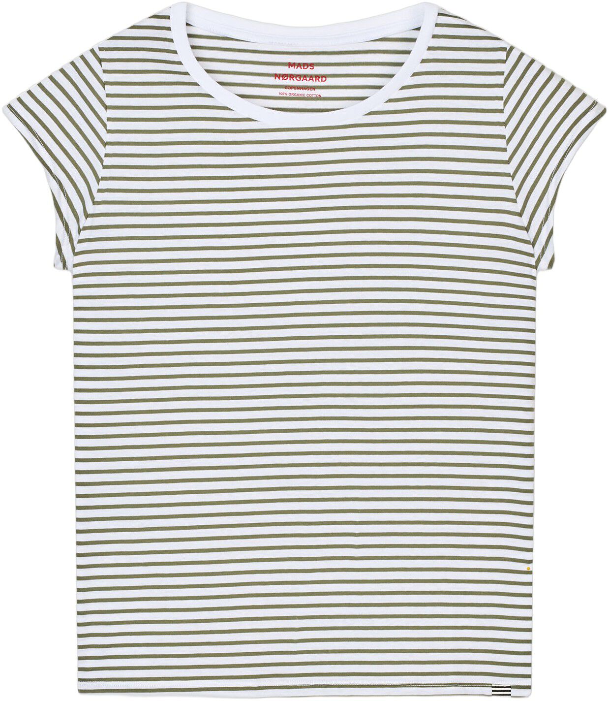 Organic Jersey Stripe Teasy Tee FAV