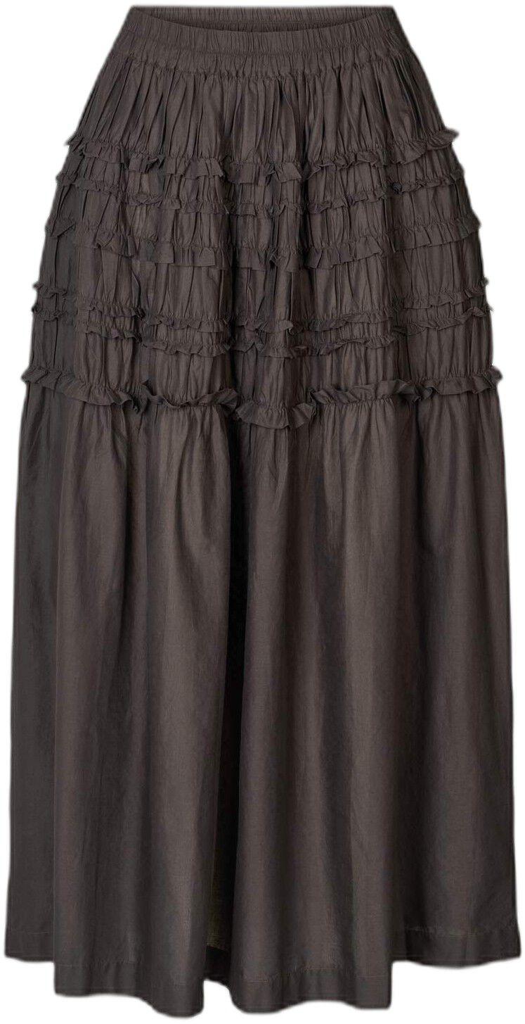 Voile frill full skirt - Amela