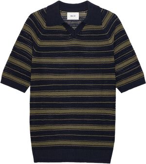 Cale V-neck Polo Knit