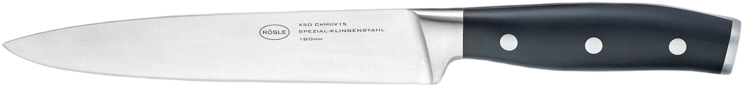 Tranch&eacute;rkniv Tradition 18 cm St&aring;l/Svart