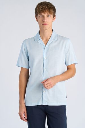 Lyocell blend resort shirt S/S