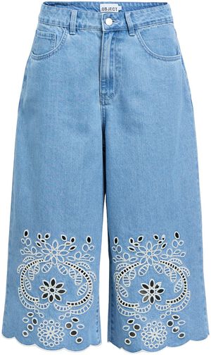 OBJIDDA BERMUDA DENIM SHORTS 144