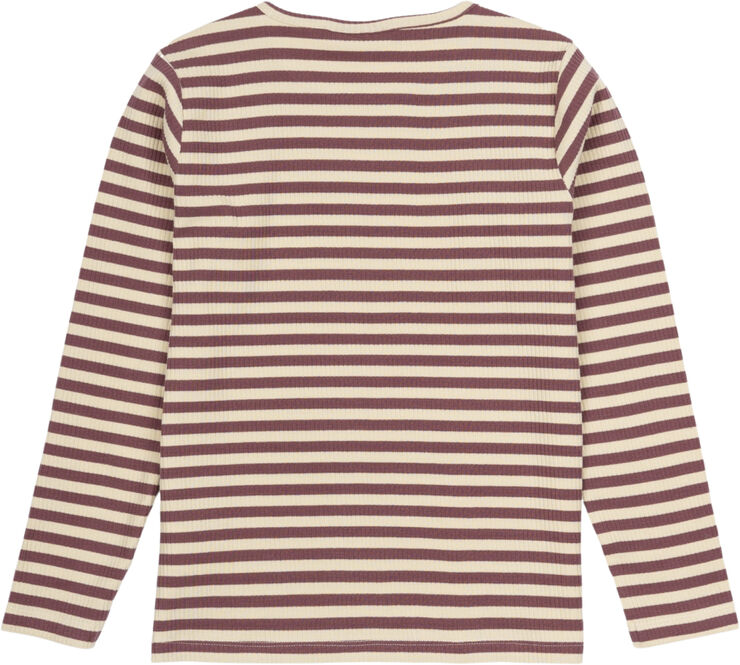 TNMoore Uni L_S Rib Tee