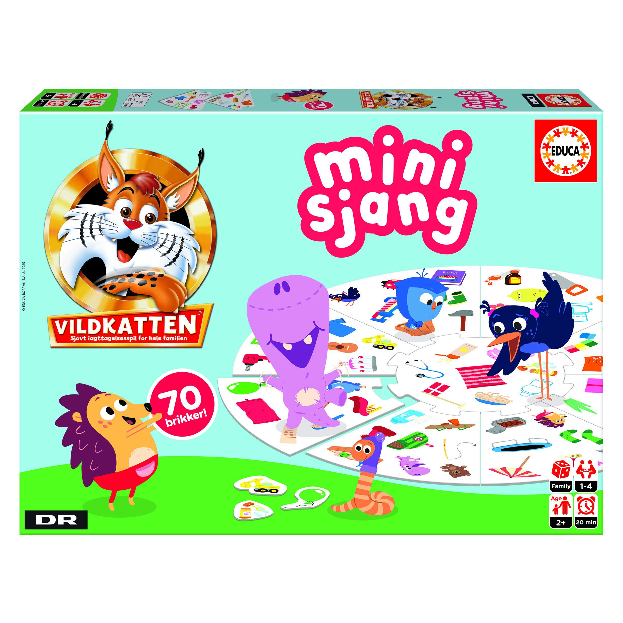 Vildkatten Minisjang B&oslash;rs