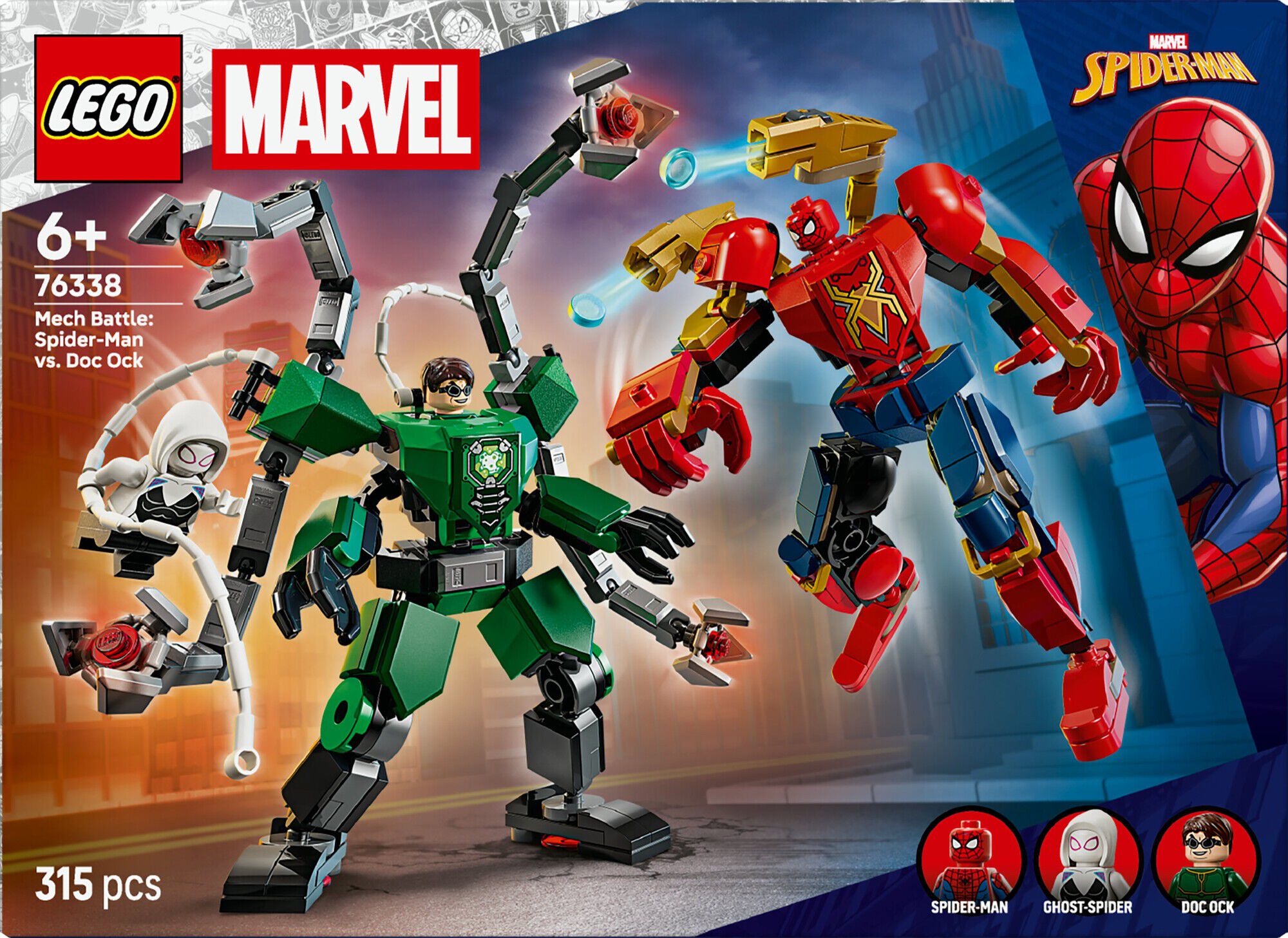Mech-kamp - Spider-Man mod Doc Ock 76338