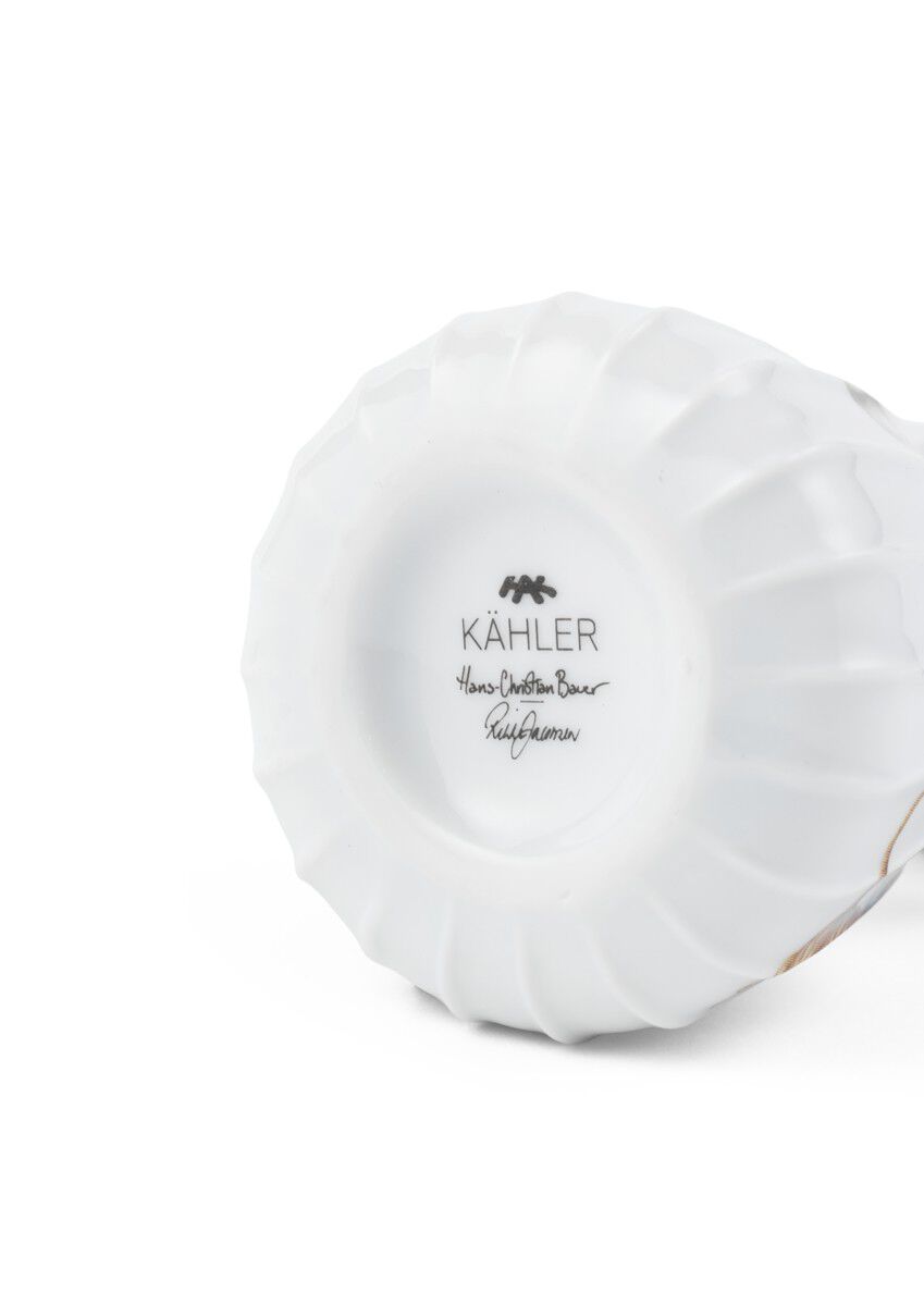 Hammersh&oslash;i Christmas Sn&oslash;kone H11 hvit m. deko