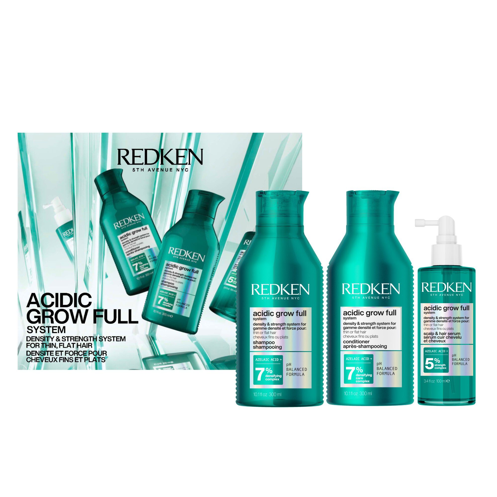 REDKEN HOLIDAYS ACIDIC GROW FULL SYSTEM KIT