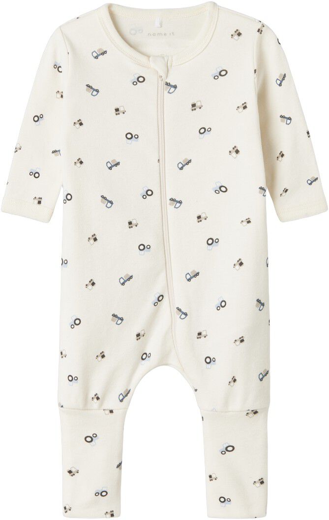 Nbmnightsuit 2P Zip Ff Jet Tractor Noos