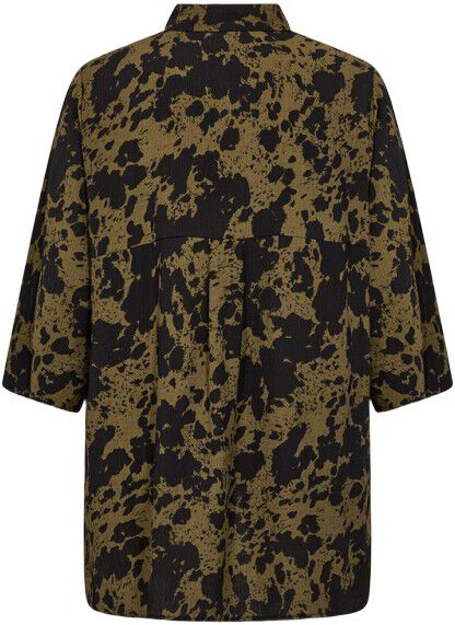 Curvy WA-NIKITA 3 Skjorte M&oslash;rk sand