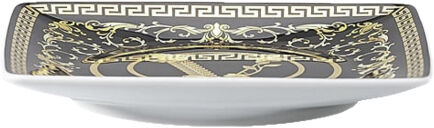 Bowl 12cm sq. flat, Virtus Gala Black, Versace
