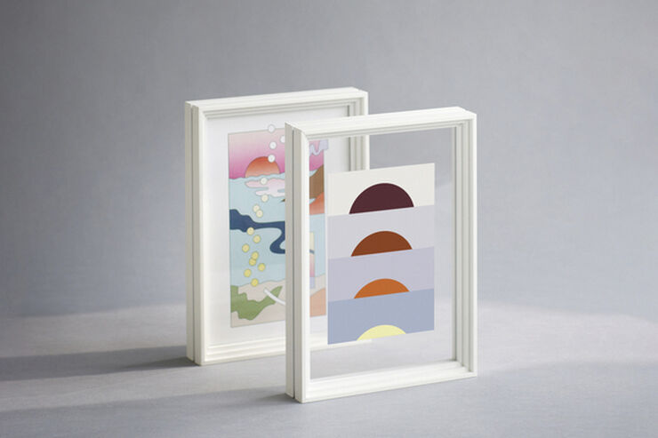 Standing Frame A5 White