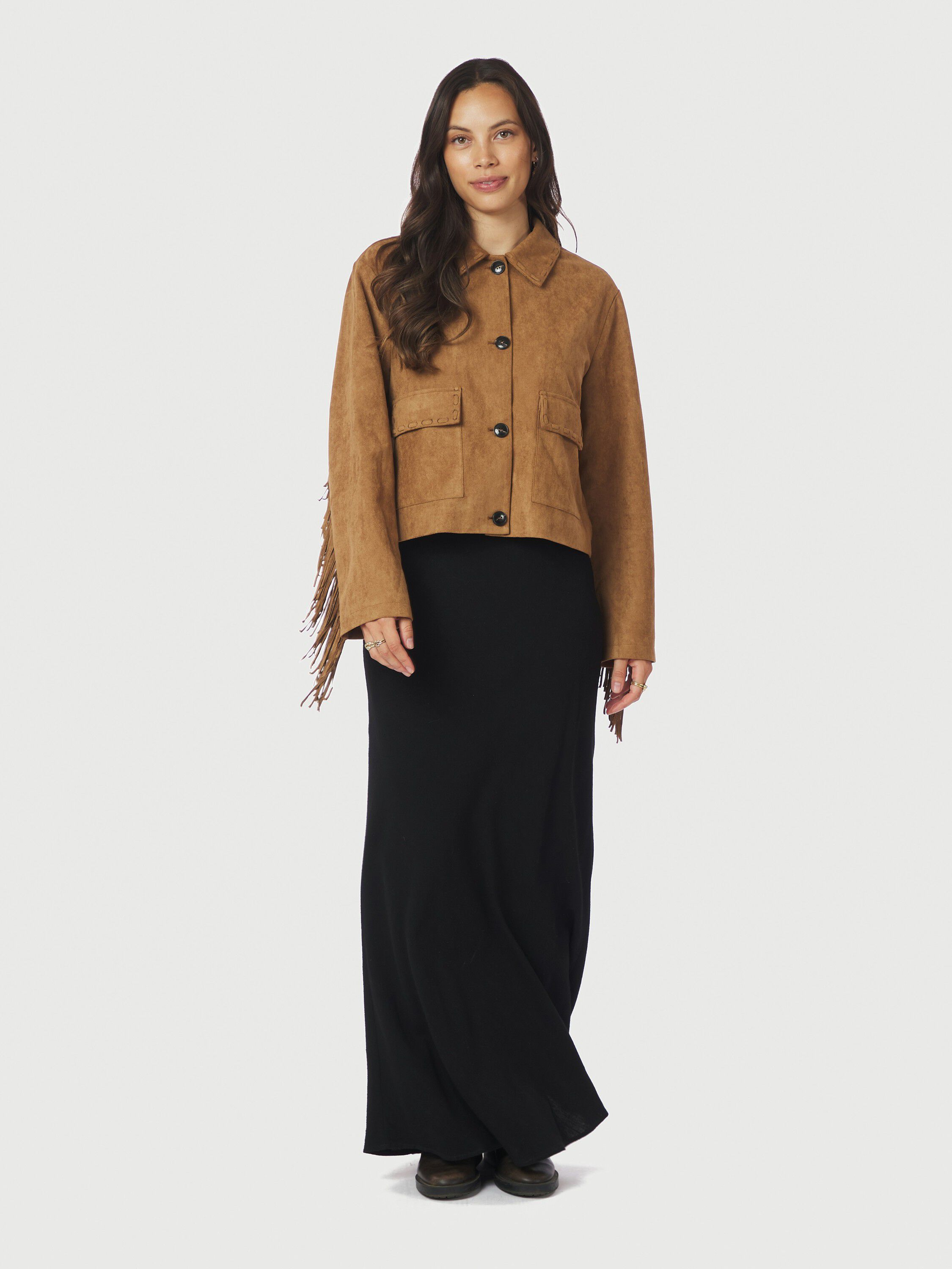 Lauron Faux Suede Jacket