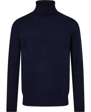 merino brushed roller neck