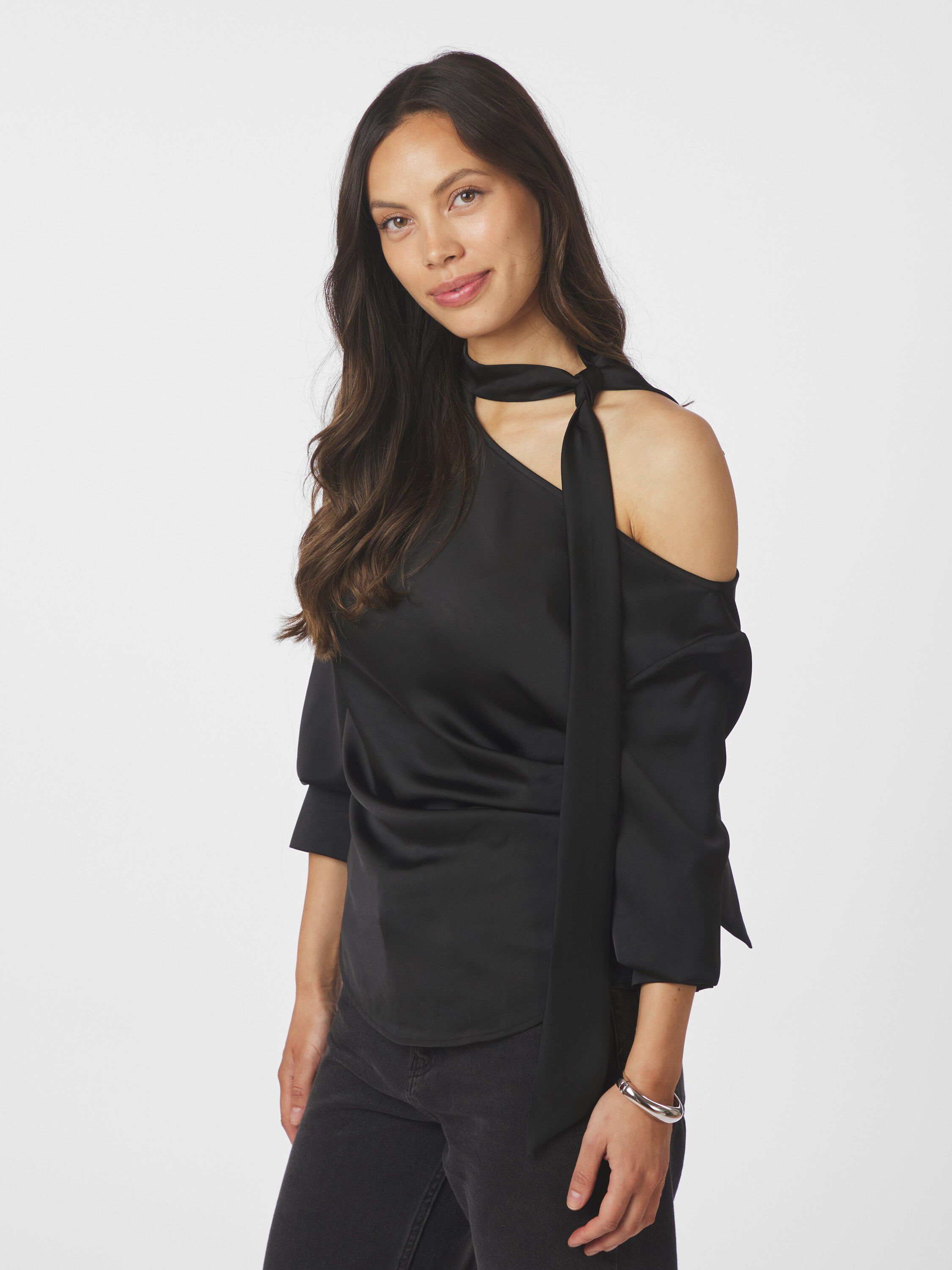 Shirli Heavy Sateen Blouse
