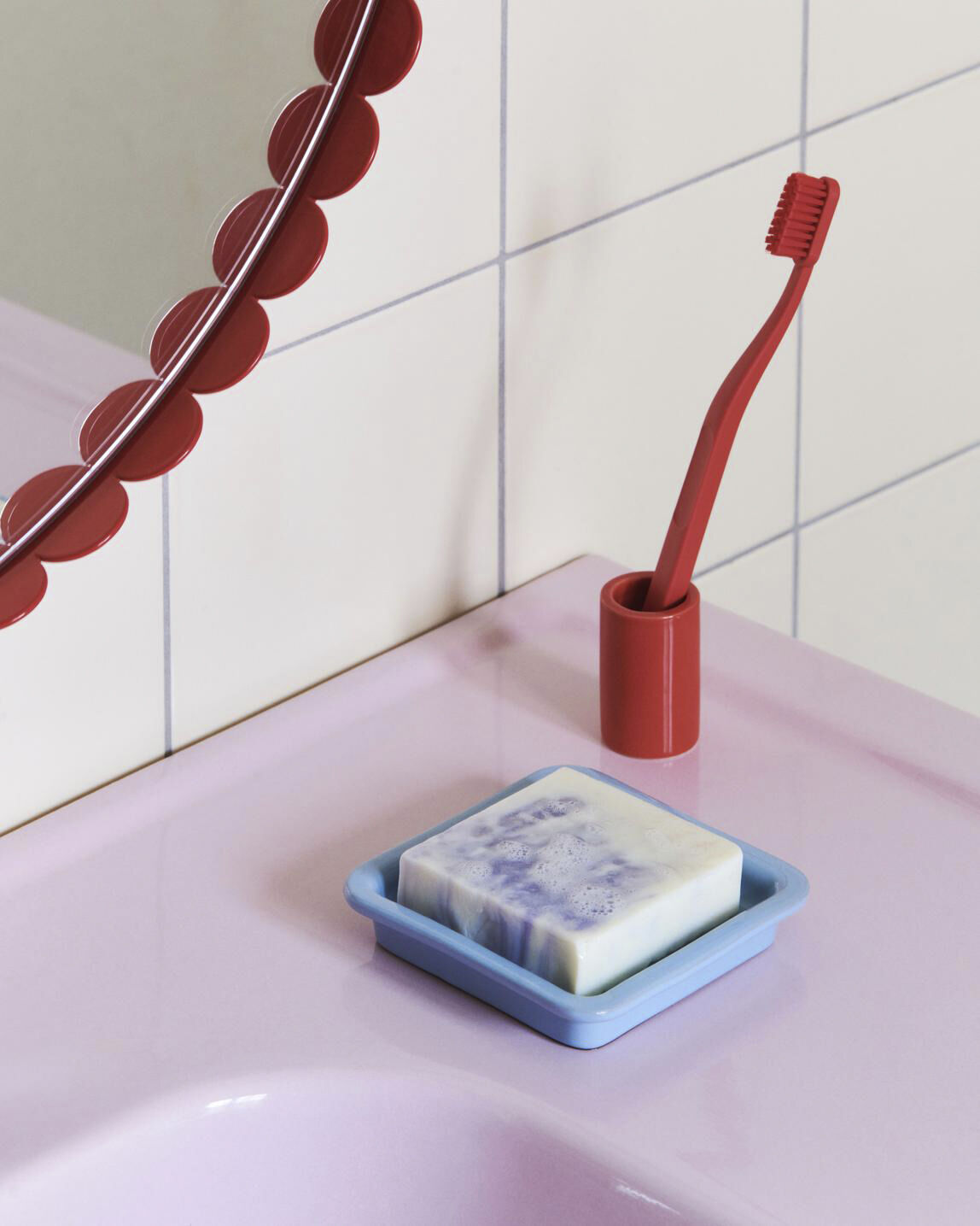 Soap Dish-Light blue