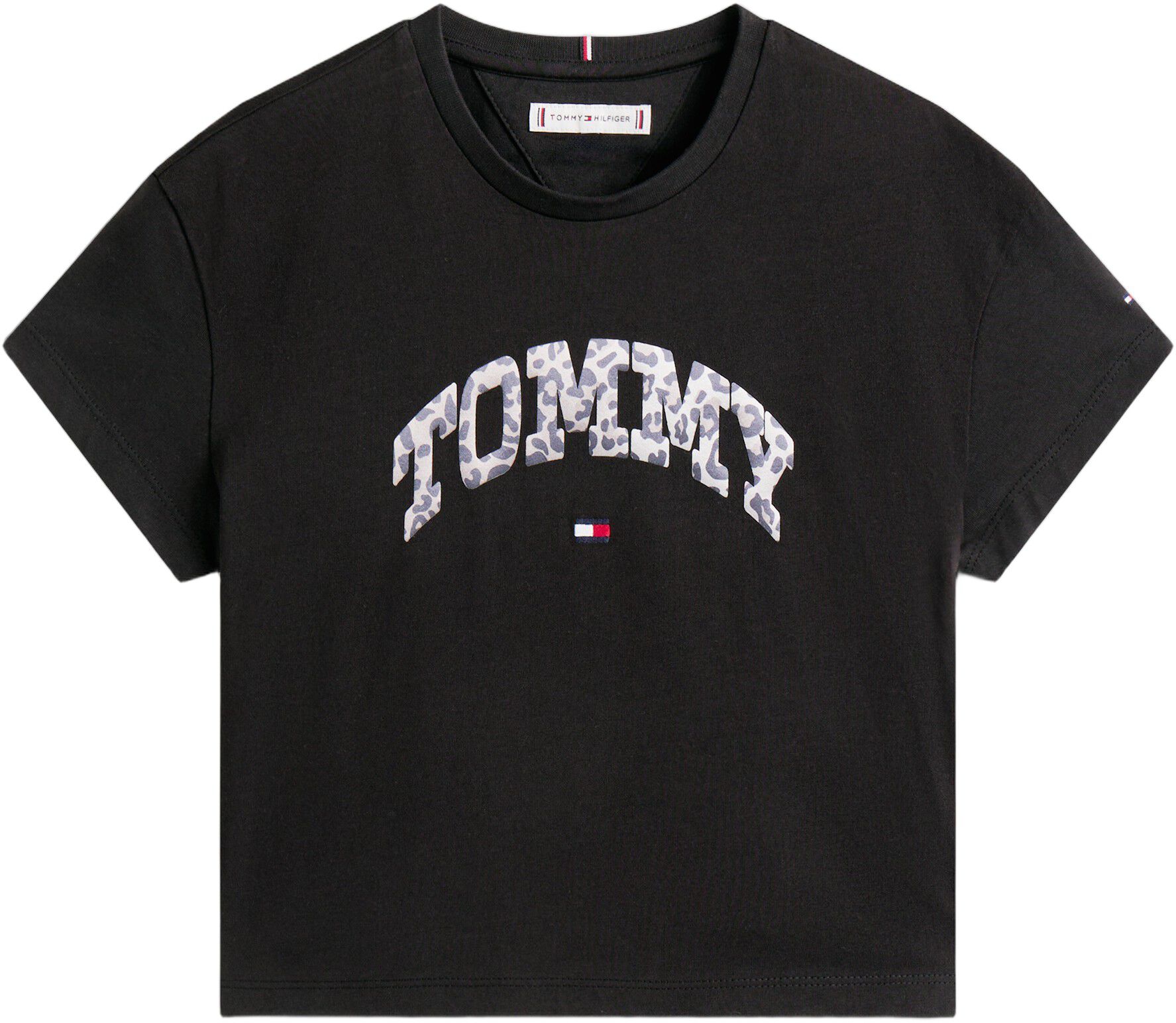 VARSITY SATEEN GRAPHIC TEE S/S