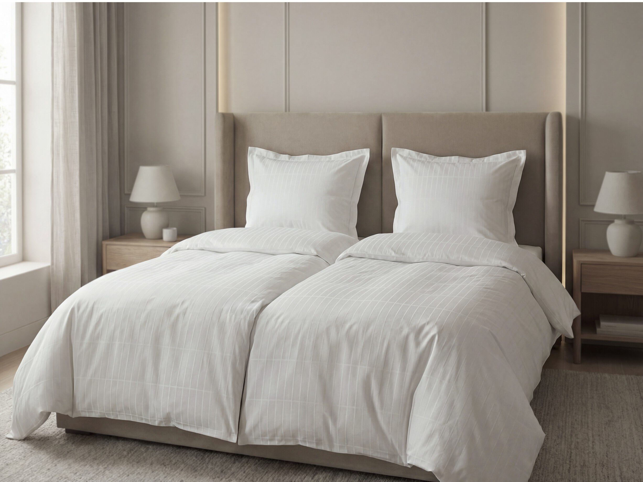 Sengesett 140x200 Essence Suite One Opptisk hvit