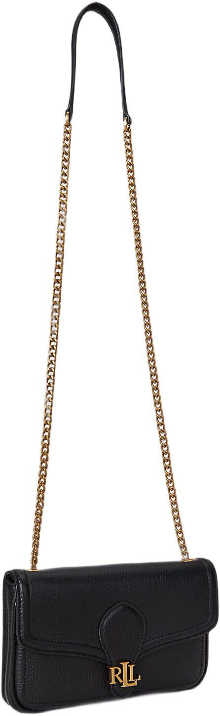 Pebbled Leather Bradley Crossbody Wallet