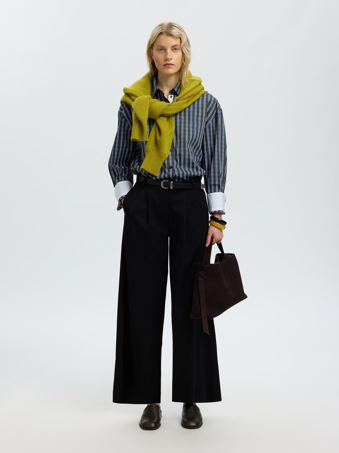 Slweden Oversized Ls Pocket Shirt