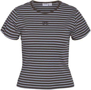 NMJUDY S/S STRIPED BABY TEE JRS