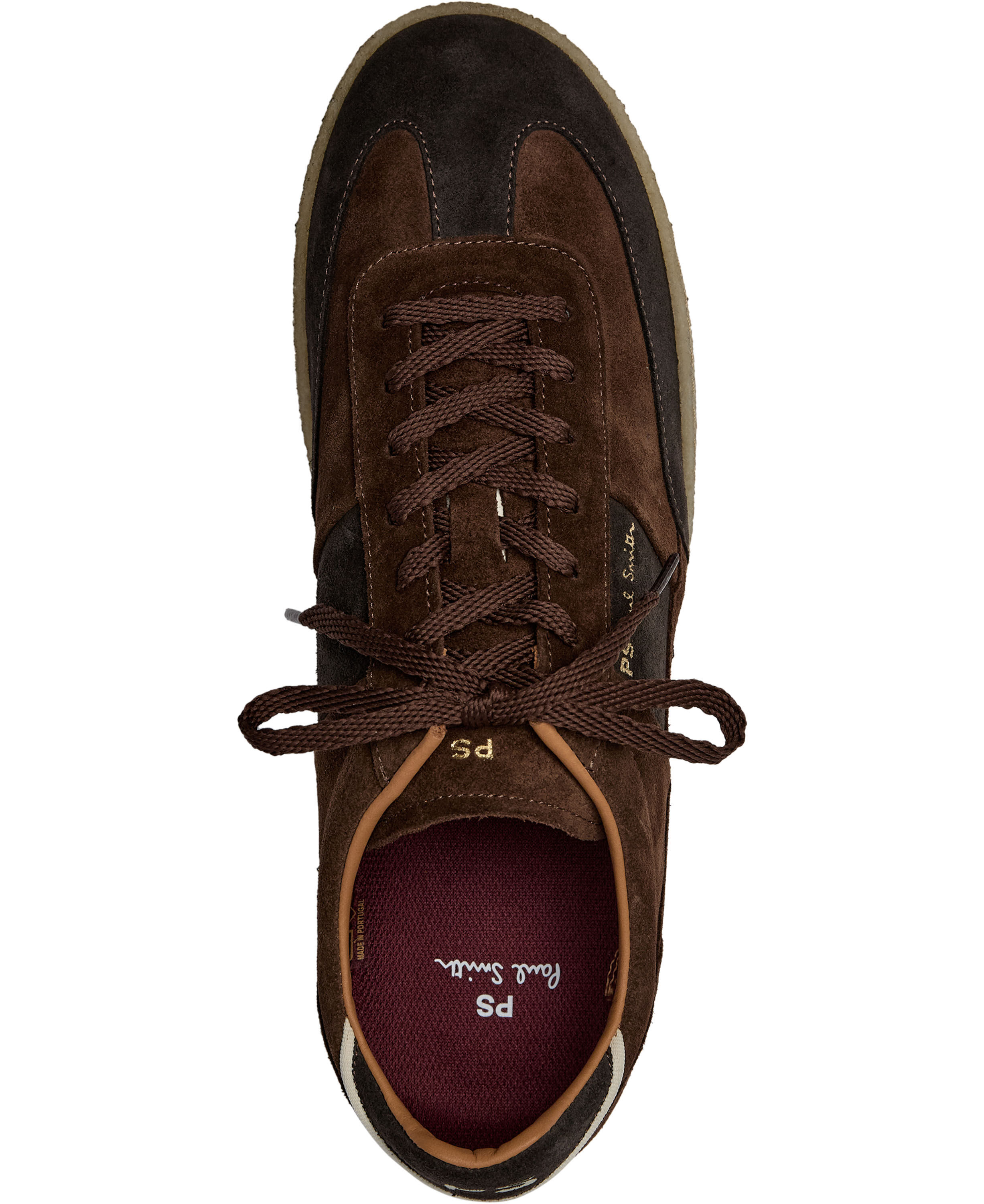 MENS SHOE DOVER BROWN CREPE SOLE