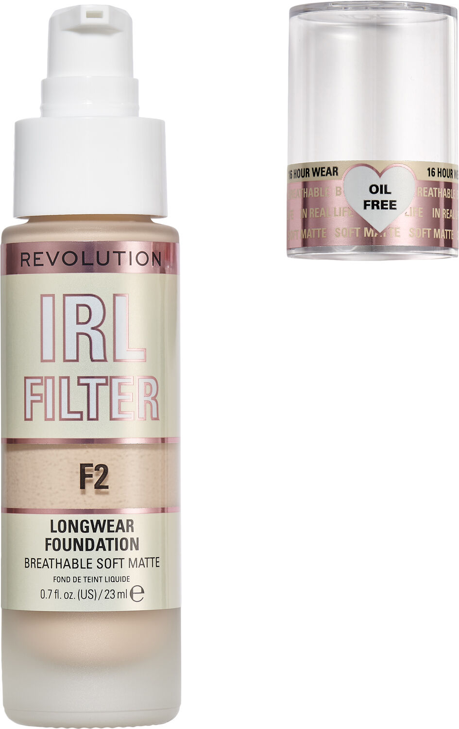 Revolution IRL Filter Longwear Foundation F2