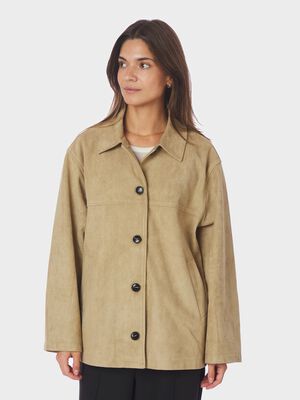 Ravina Faux Suede Jacket