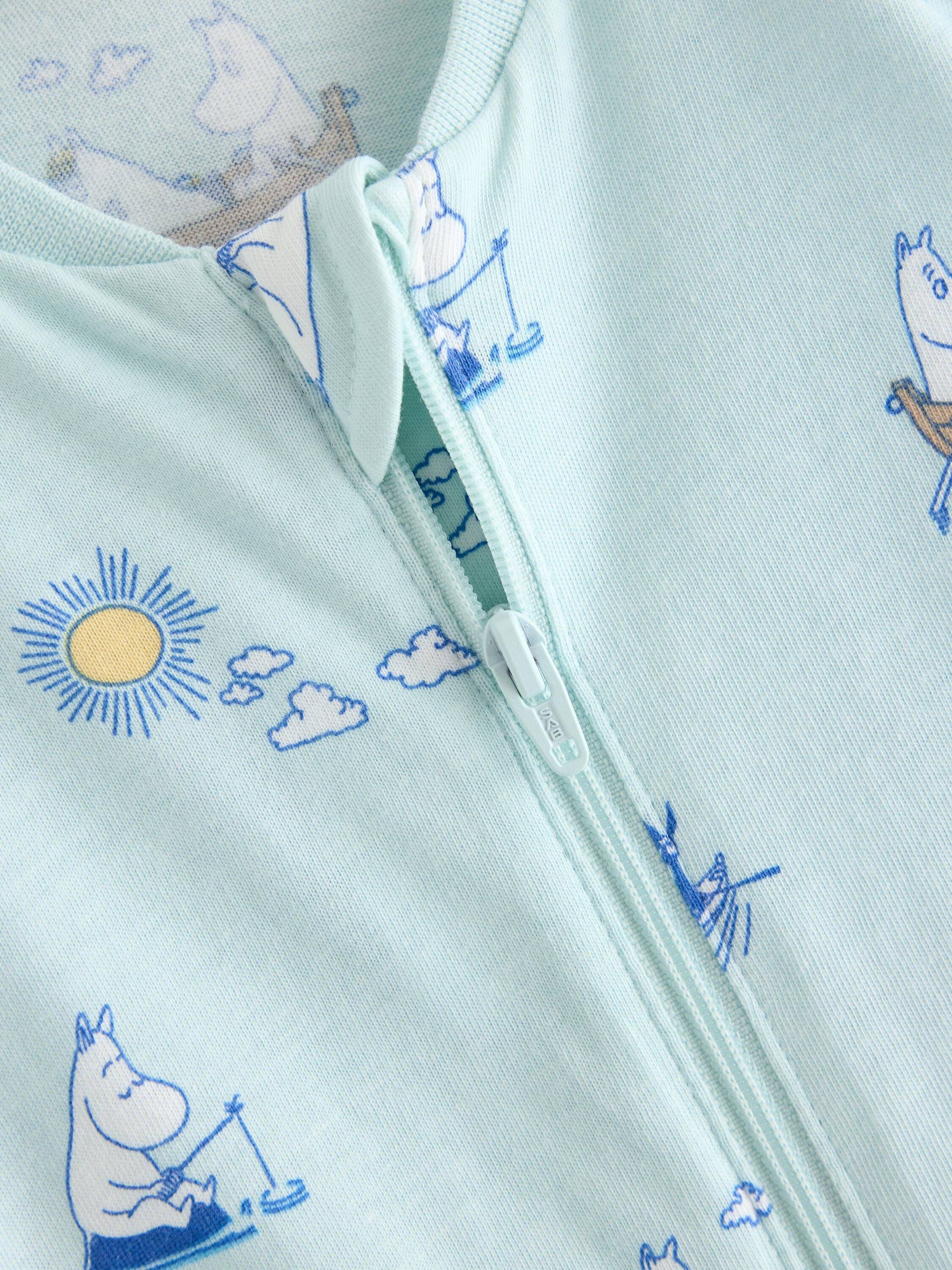 Cosy pyjama romper in soft cotton w