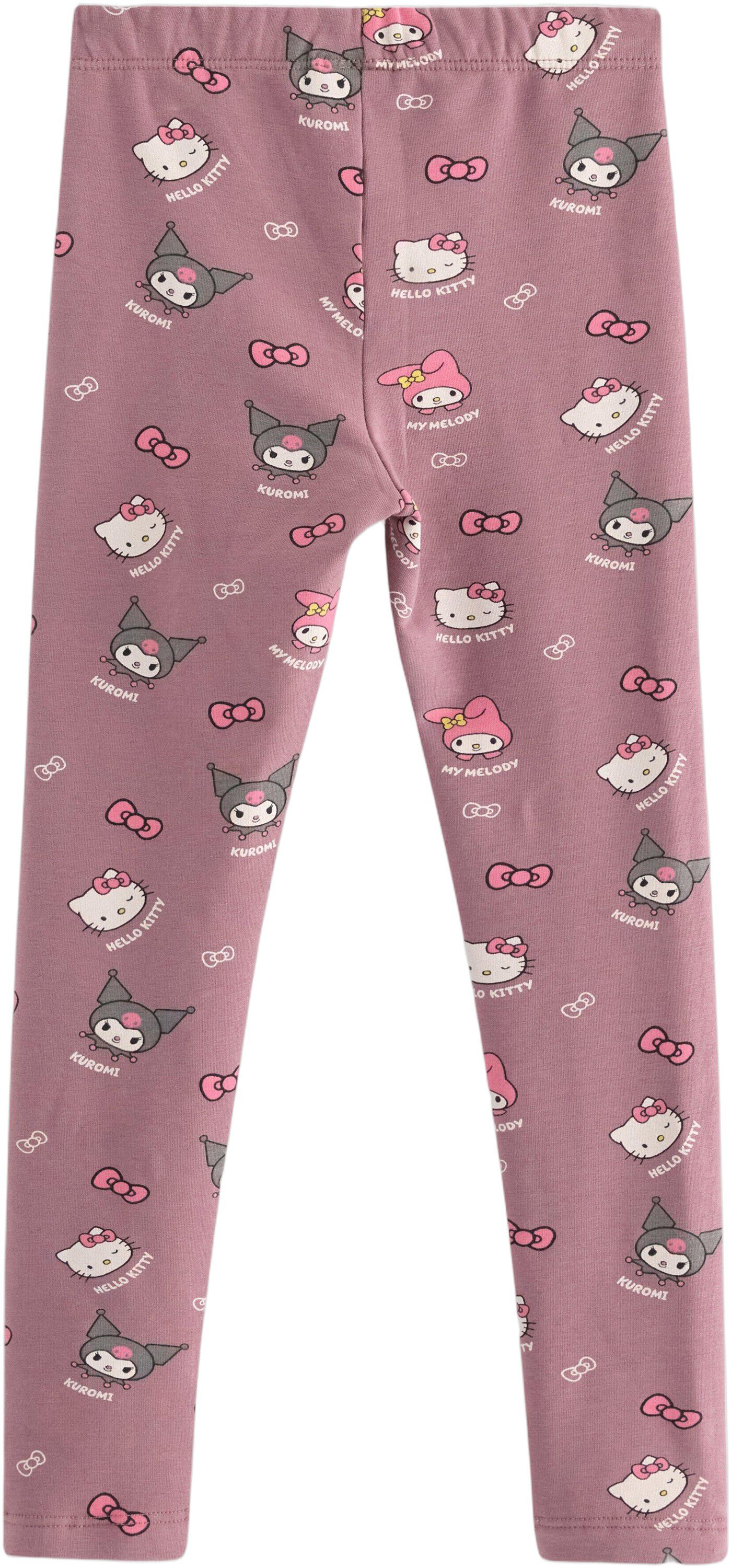 Soft cotton jersey leggings with br