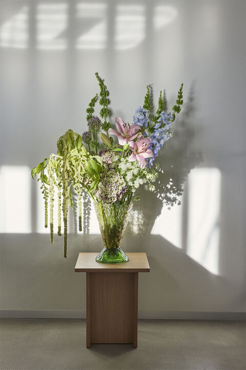 Abyss Vase Mørkegrøn/Brun