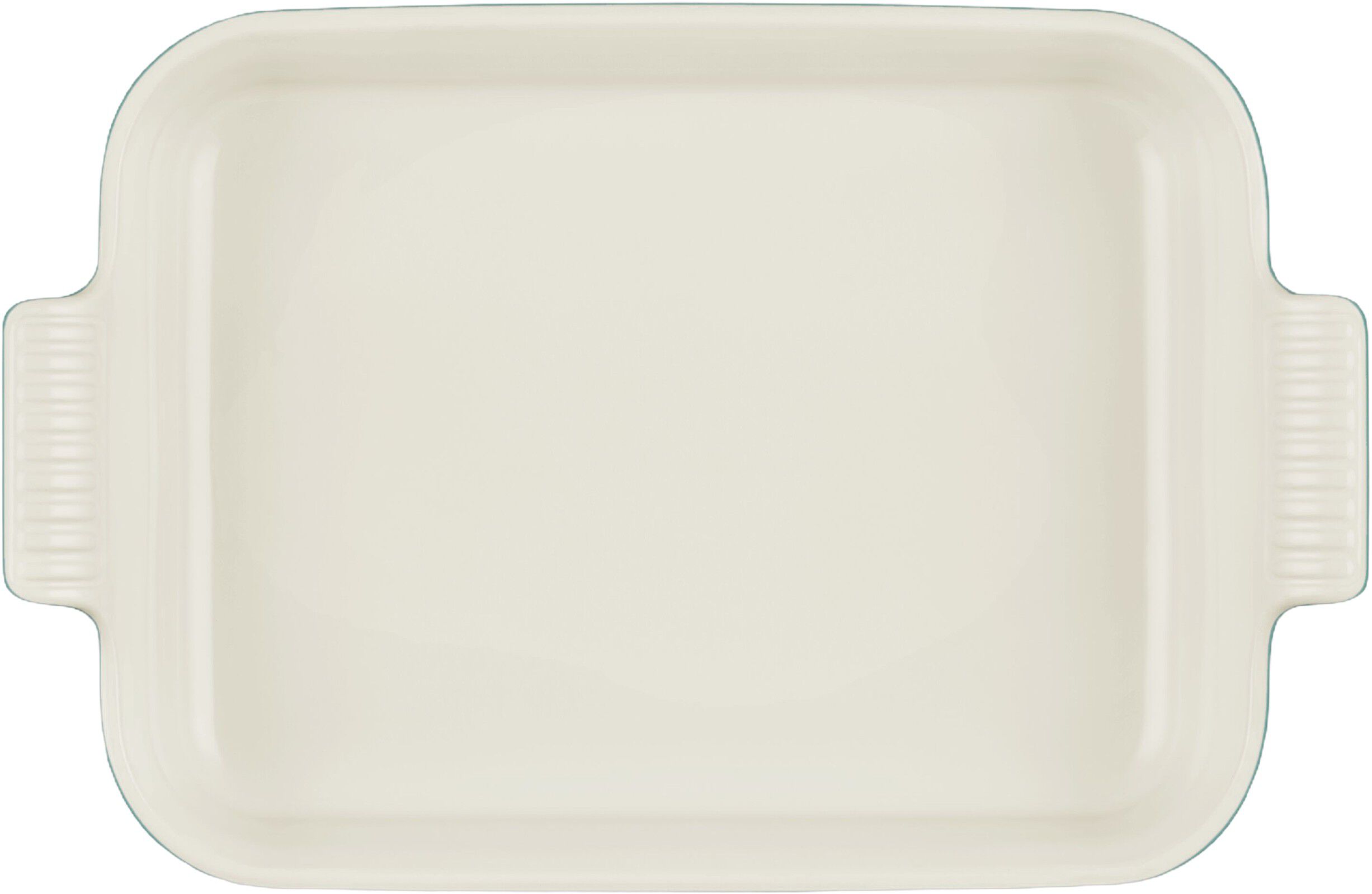 Le Creuset Signature stent&oslash;j Heritage rektangul&aelig;rt fad 32cm Bleu Rivie