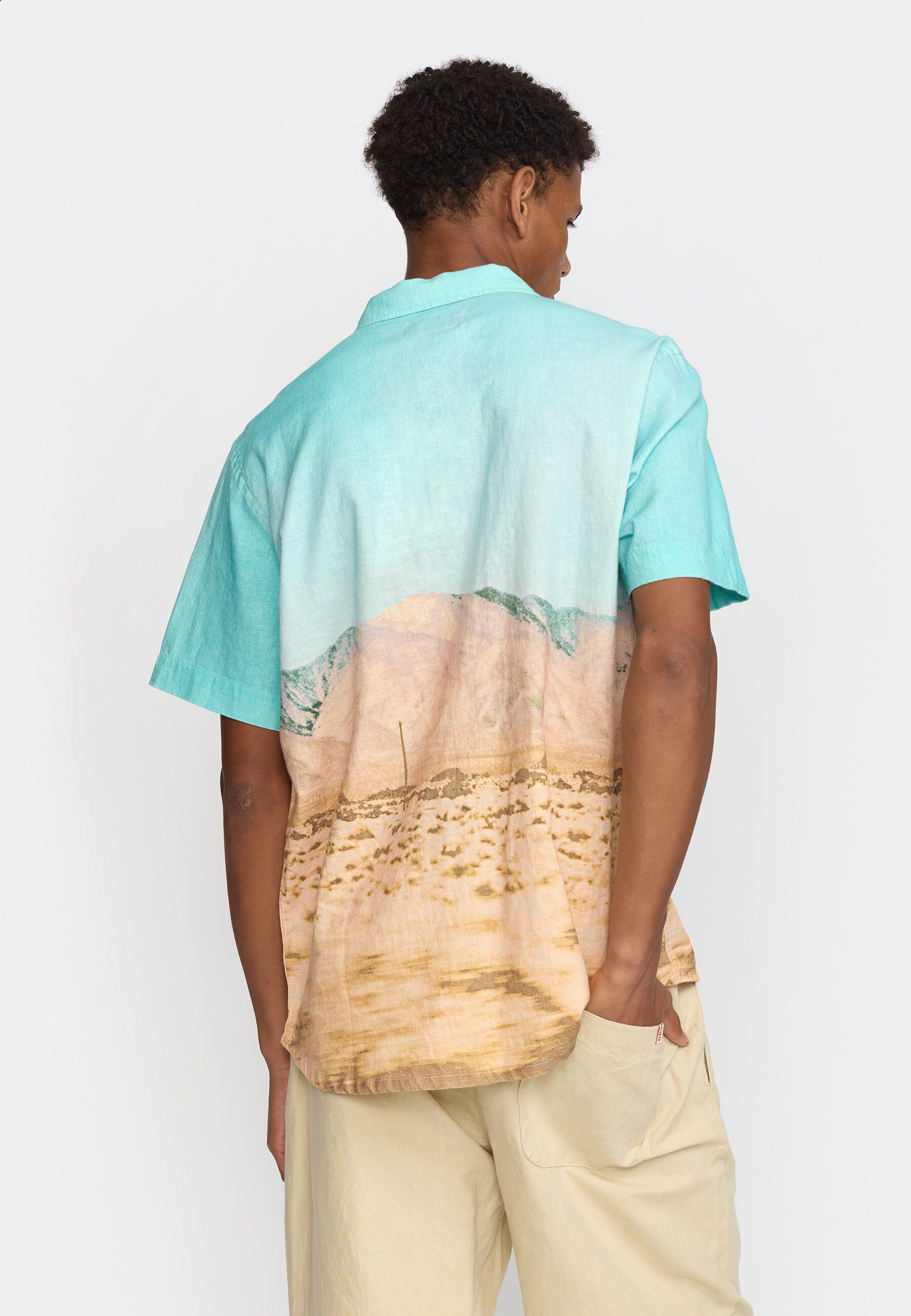 Short-sleeved Cuban Shirt