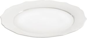 DINNER PLATE 01 WHITE SILHOUETTE