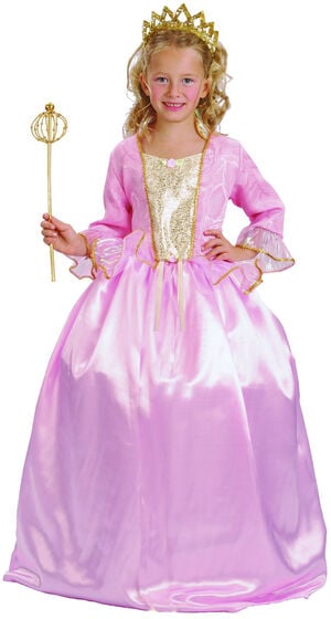 Dronning Flott kjole med ring som f&aring;r skj&oslash;rtet til &aring; strutte Inkl di