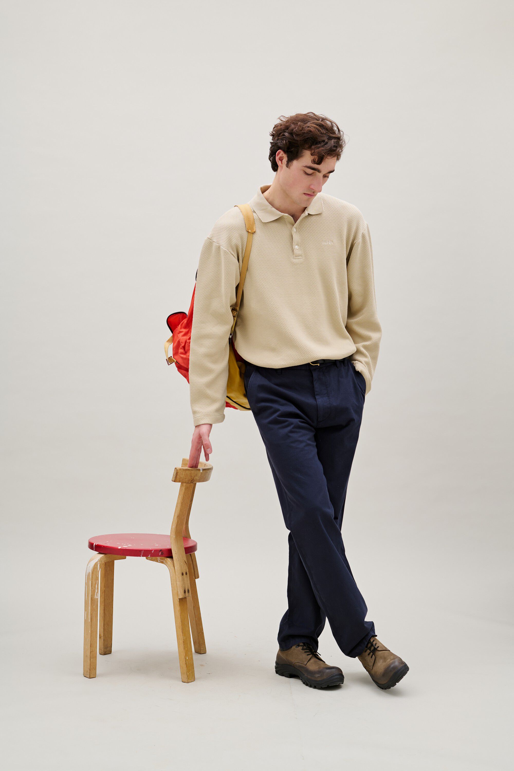 HERB POLO SWEATSHIRT
