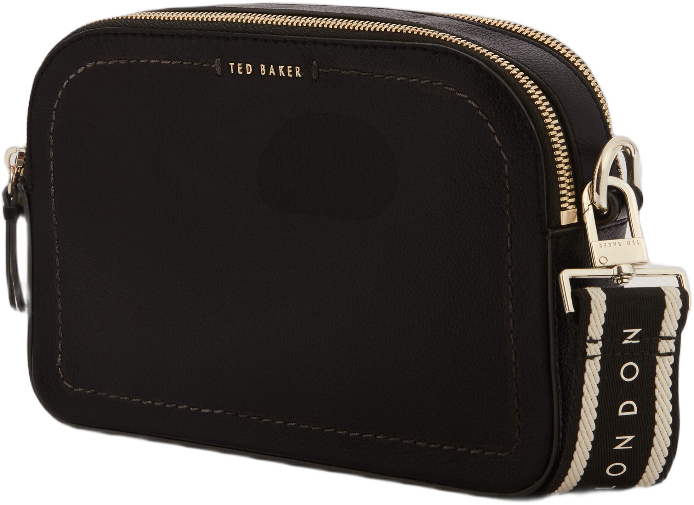 LUCEELE Webbing Leather Crossbody B