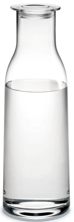 Minima flaske m. låg glas 90 cl.
