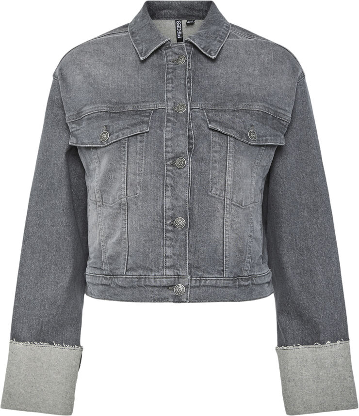 PCPIL FOLD UP DENIM JACKET