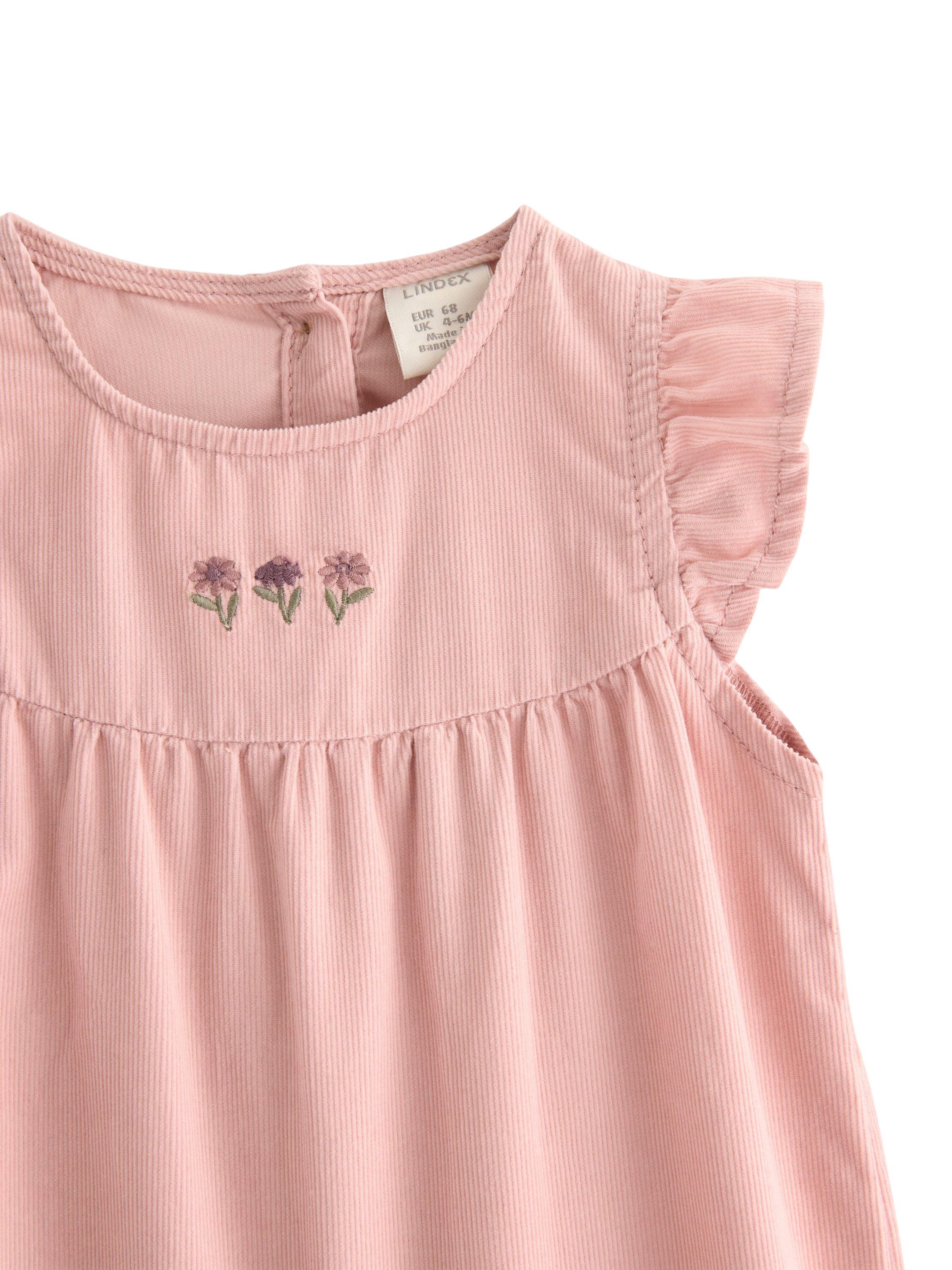 �rmel&oslash;s buksedragt i fl&oslash;jl.