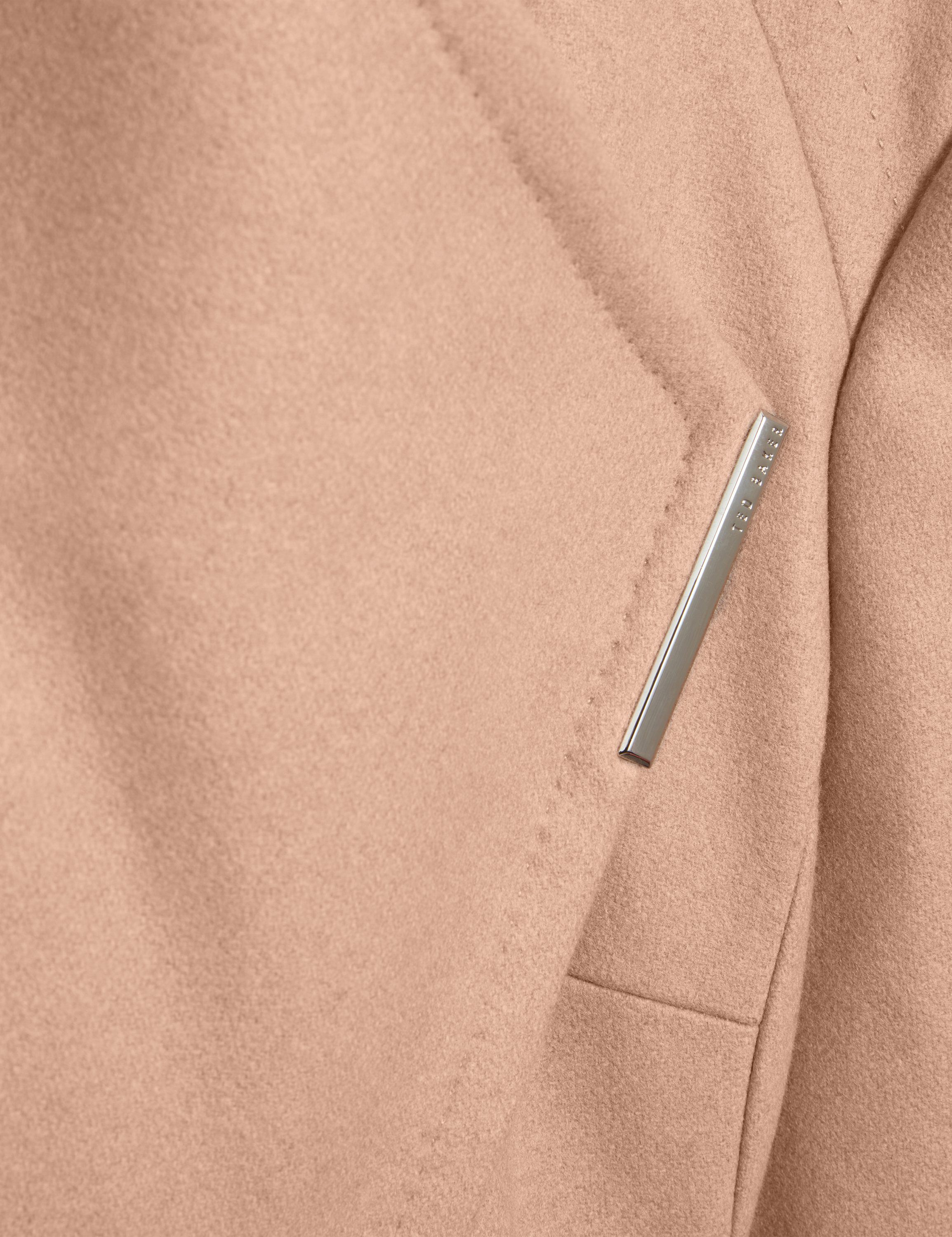 ROSE Mid Length Belted Wool Wrap Co