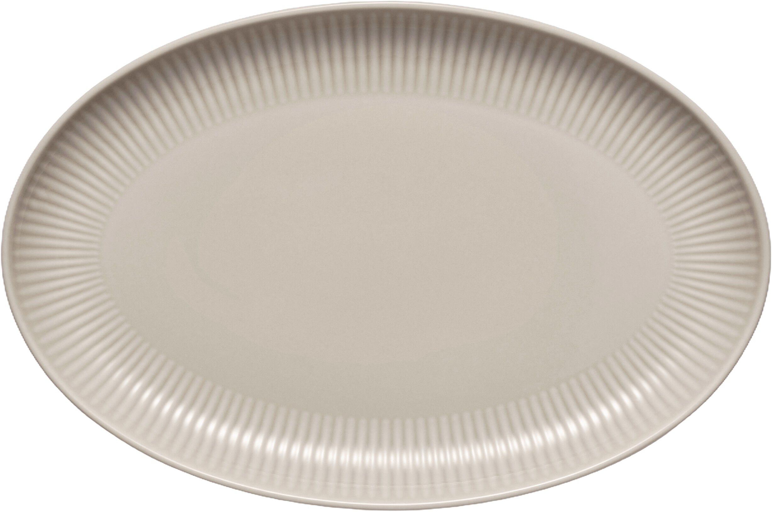 Legio Nova Palette Oval coupe tallerken 24,5 cm Beige