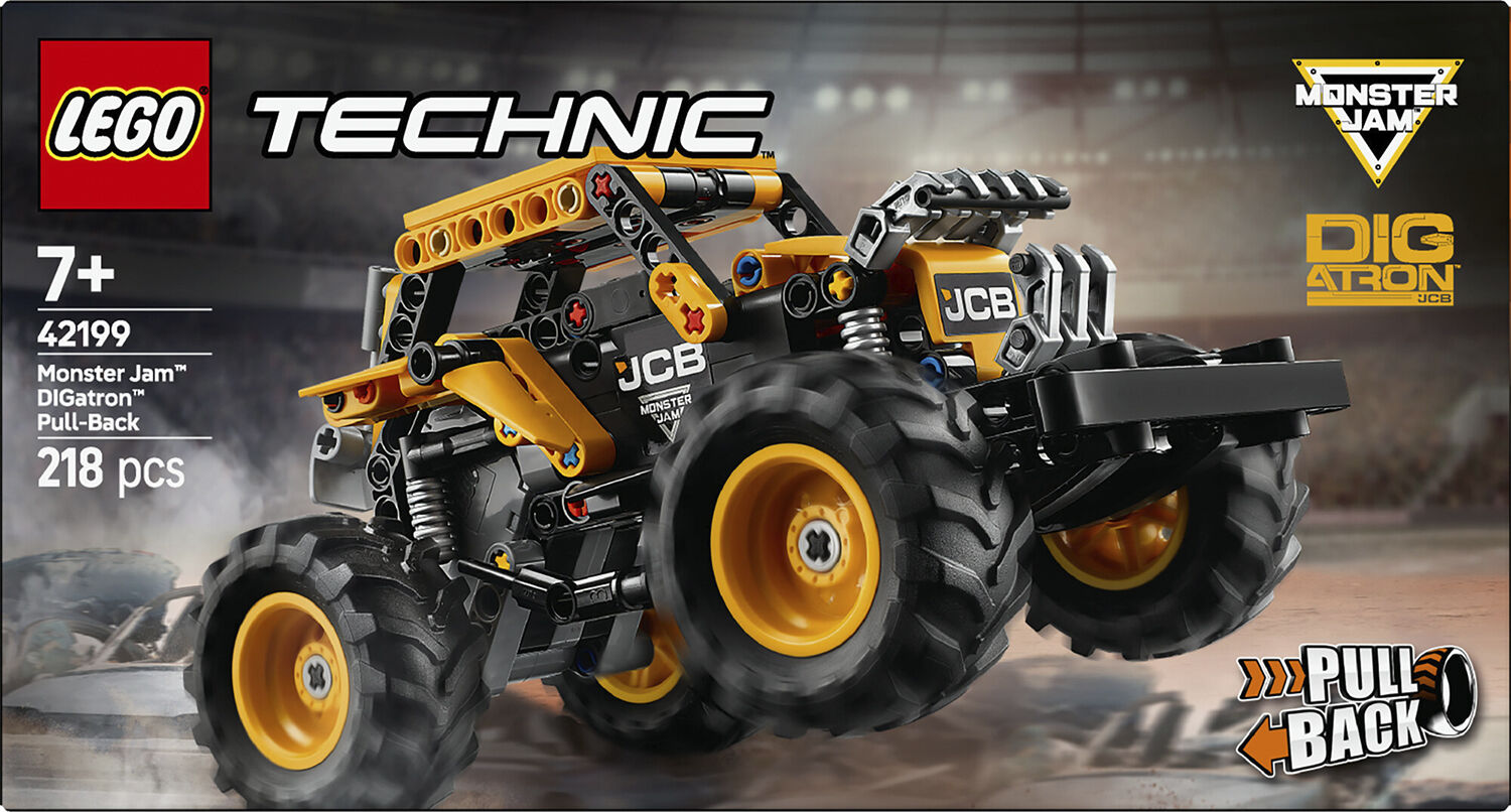 Monster Jam DIGatron pull-back 42199