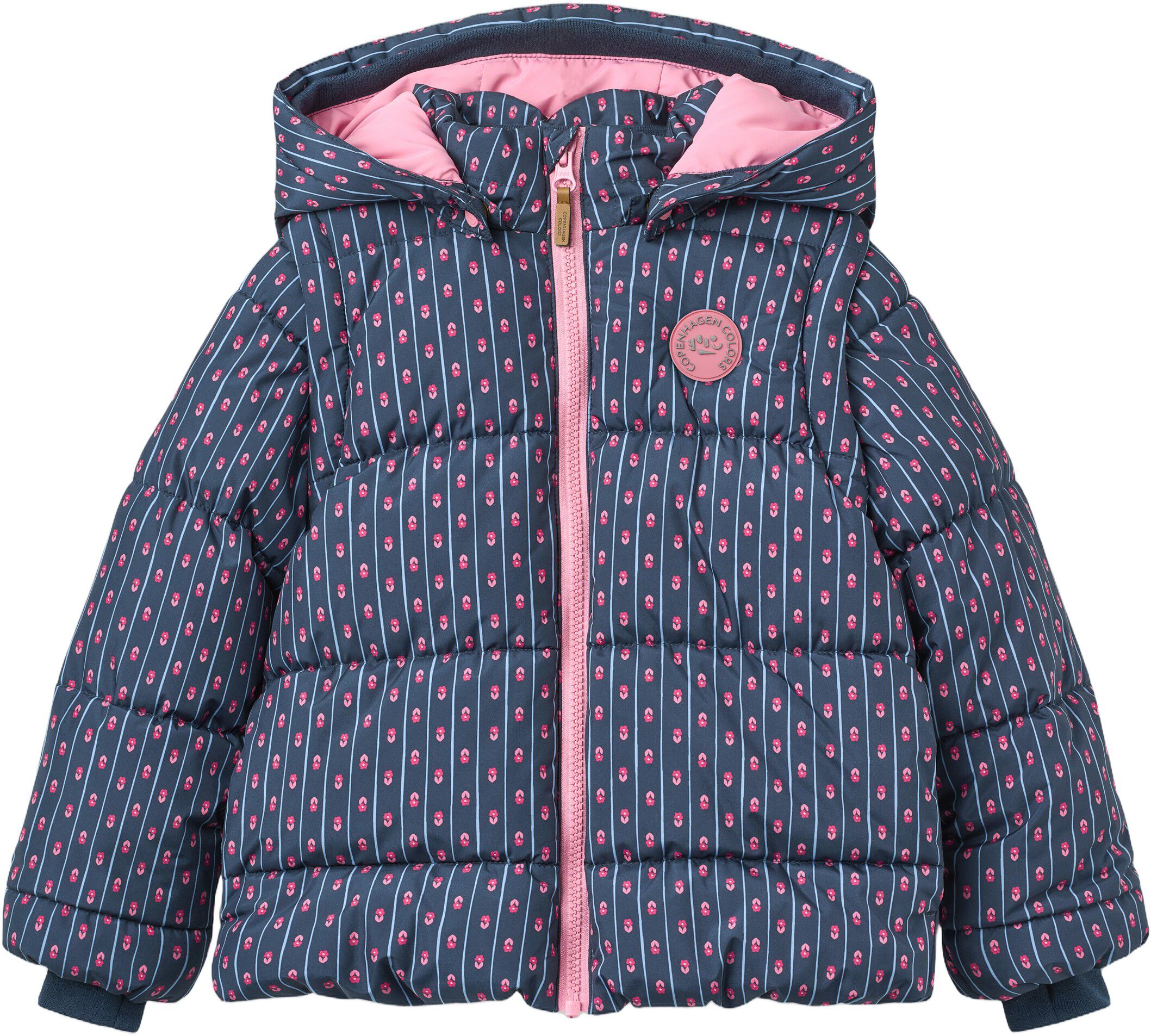 2 in 1 Puffer Jacket w. Removable Sleeves