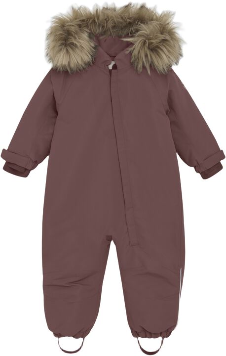 Baby Snowsuit W. Fake Fur